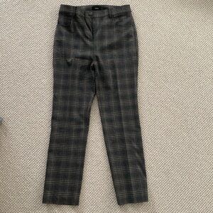 Theory plaid pant